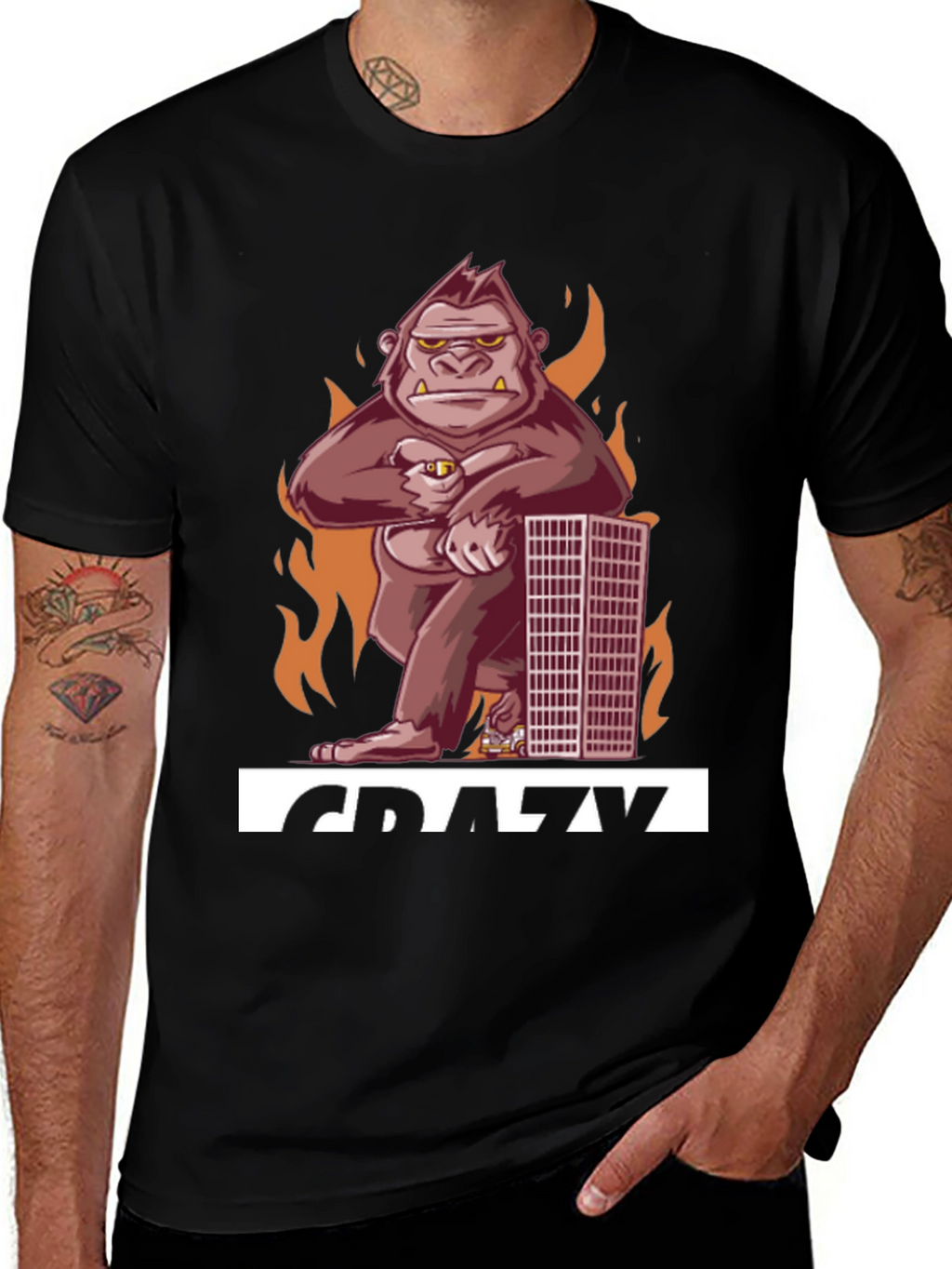 Crazy King Kong T-Shirt