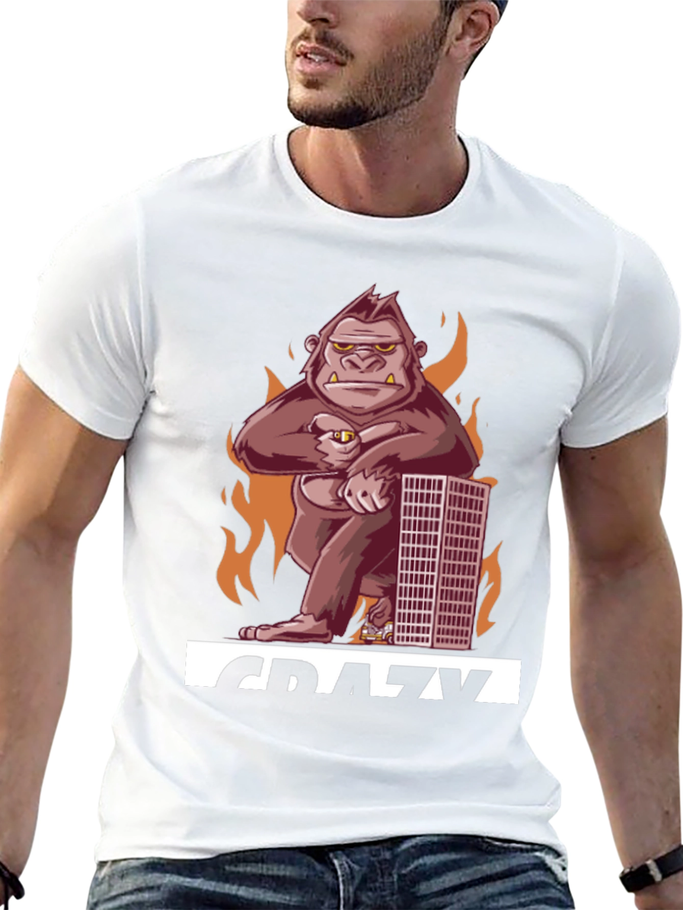 Crazy King Kong T-Shirt
