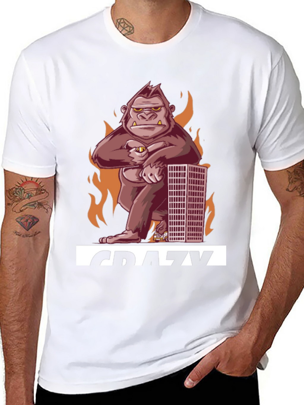 Crazy King Kong T-Shirt