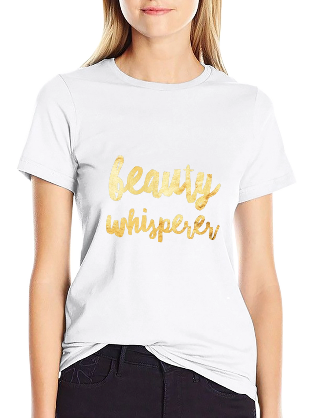 Beauty Whisperer Black T-Shirt