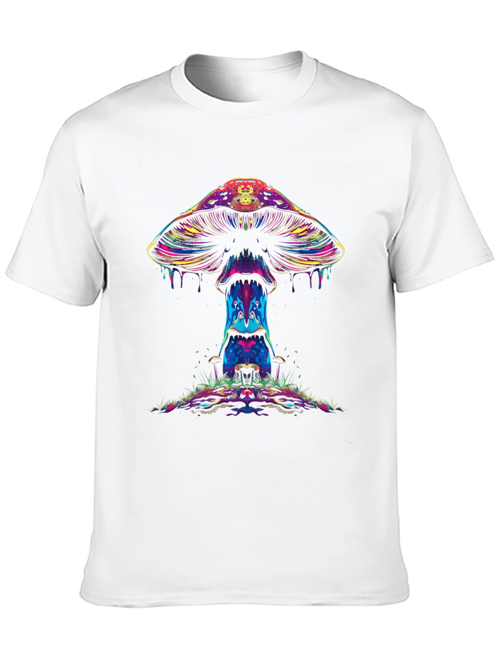 Psychedelic Mushroom Graphic Tee