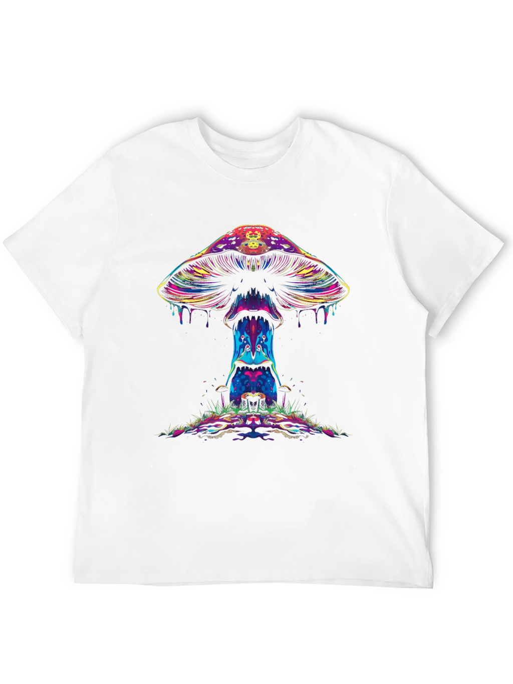 Psychedelic Mushroom Graphic Tee