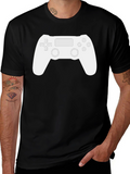 Gaming Controller Graphic Tee - Black