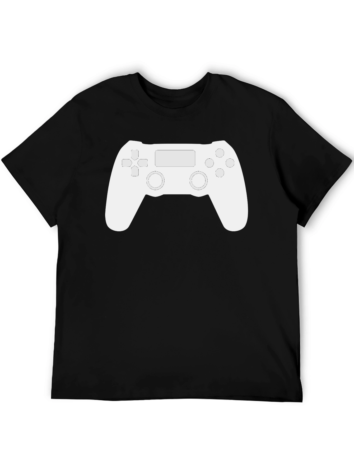 Gaming Controller Graphic Tee - Black