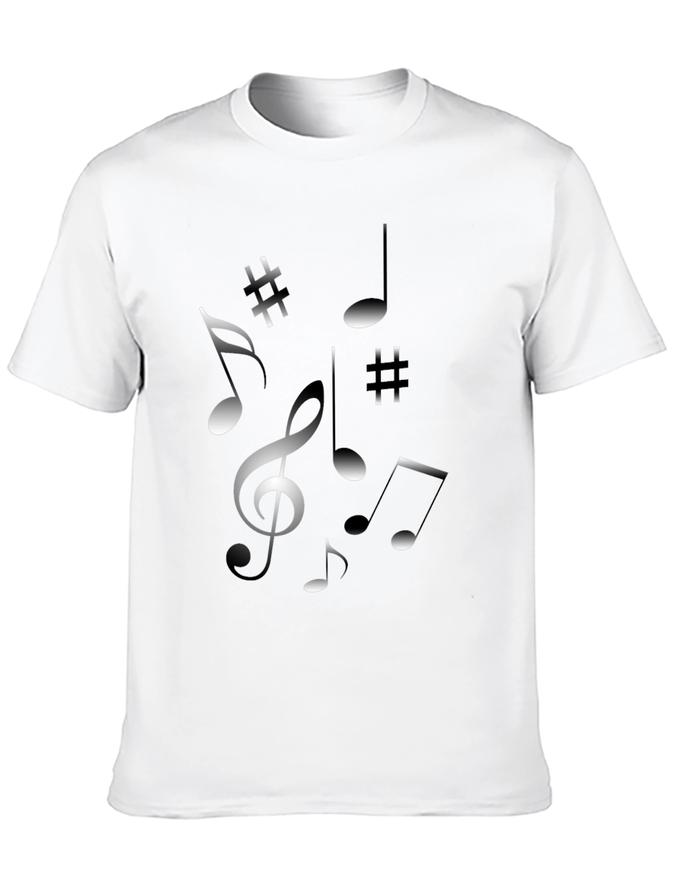 Musical Note Graphic T-Shirt