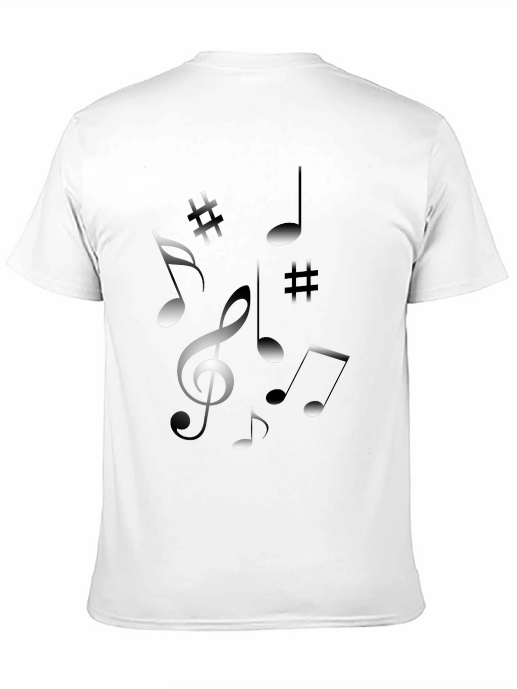 Musical Note Graphic T-Shirt