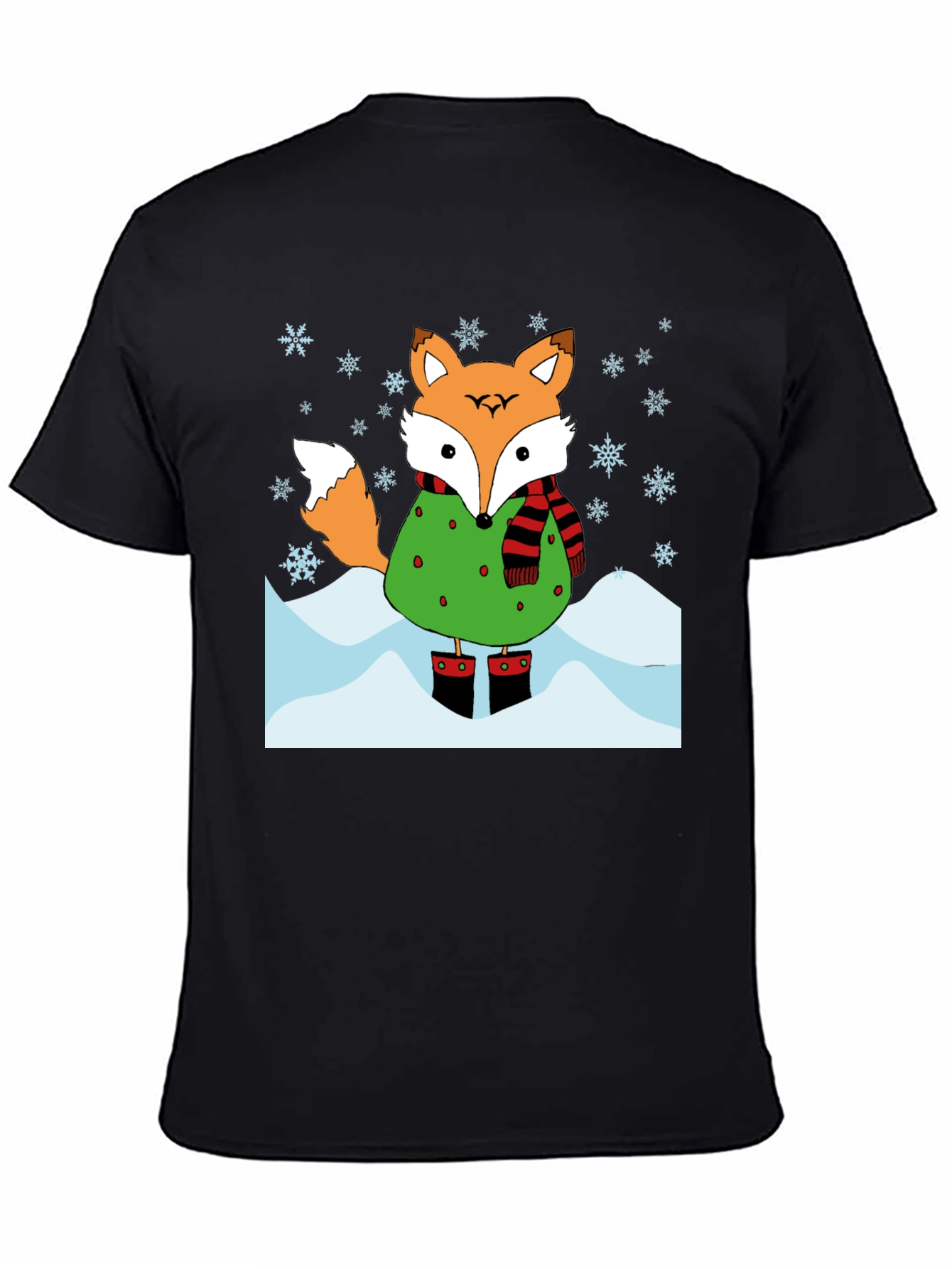 Winter Fox Graphic T-Shirt