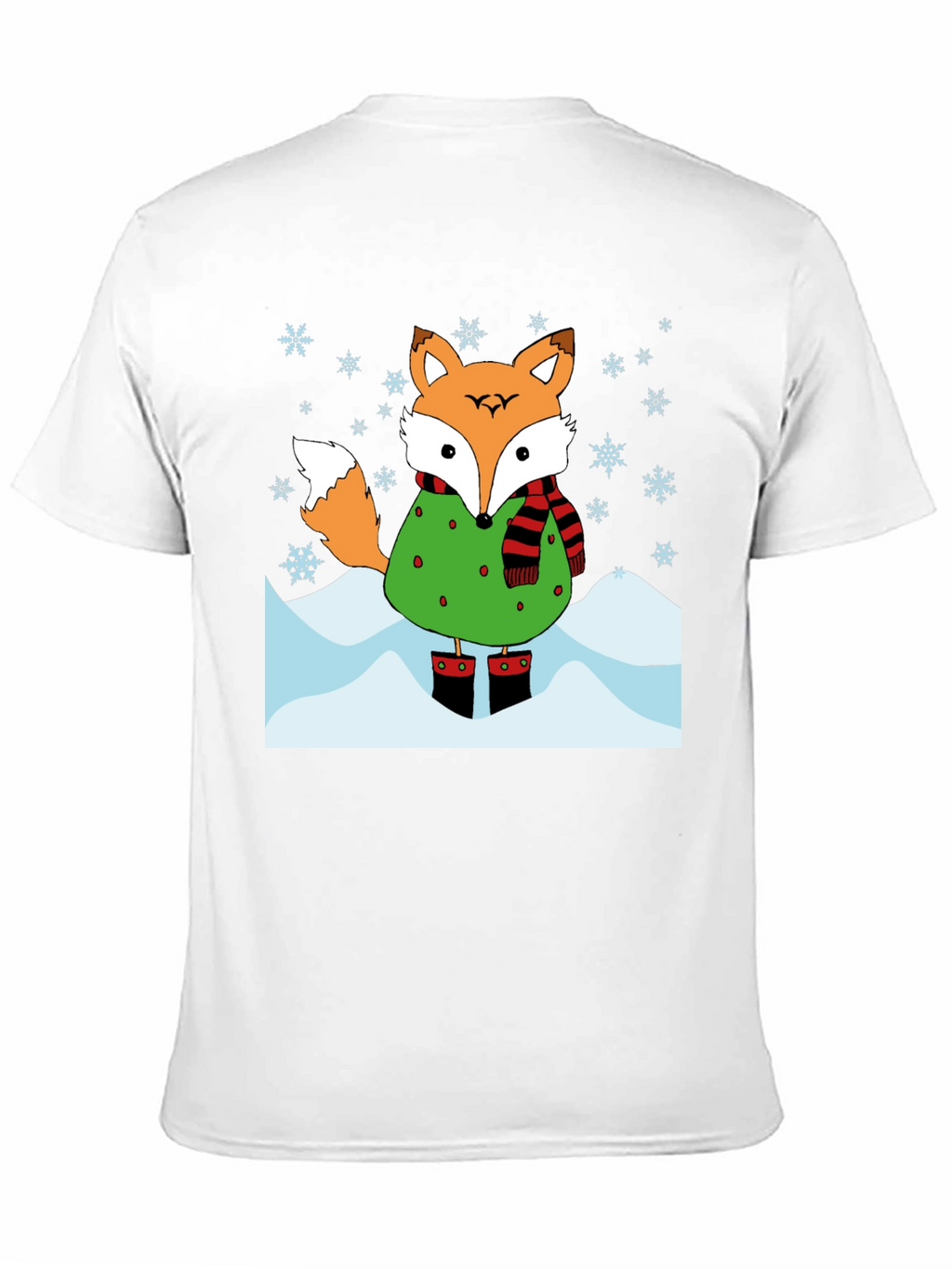 Winter Fox Graphic T-Shirt