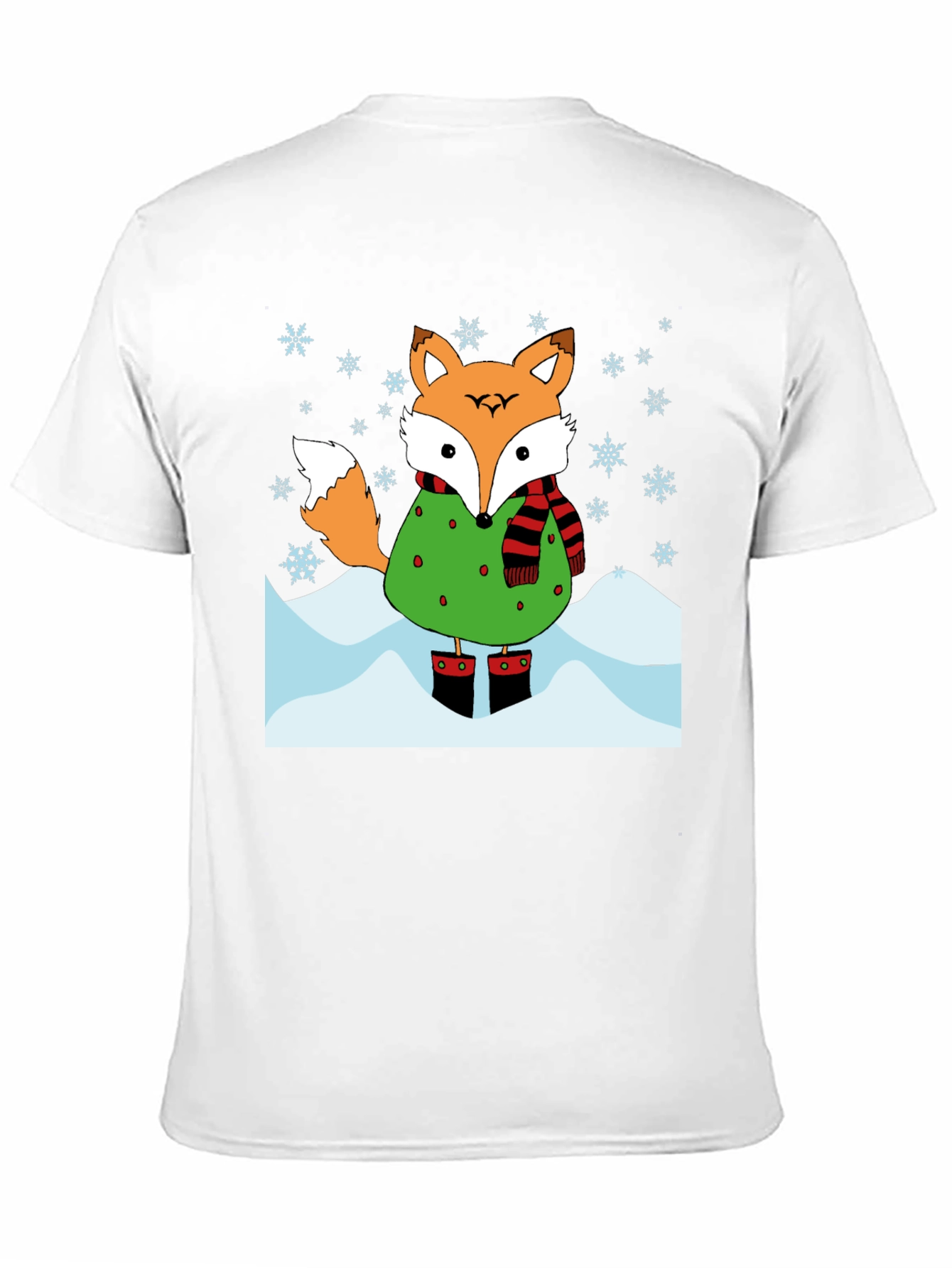 Winter Fox Graphic T-Shirt