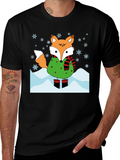 Winter Fox Graphic T-Shirt
