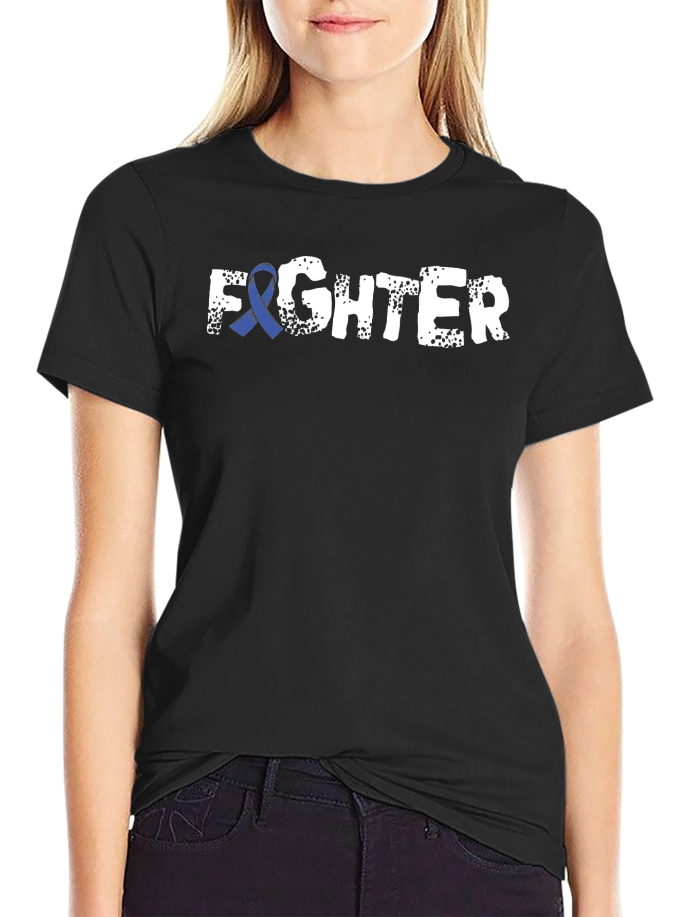 Fighter T-Shirt - Colon Cancer Awareness
