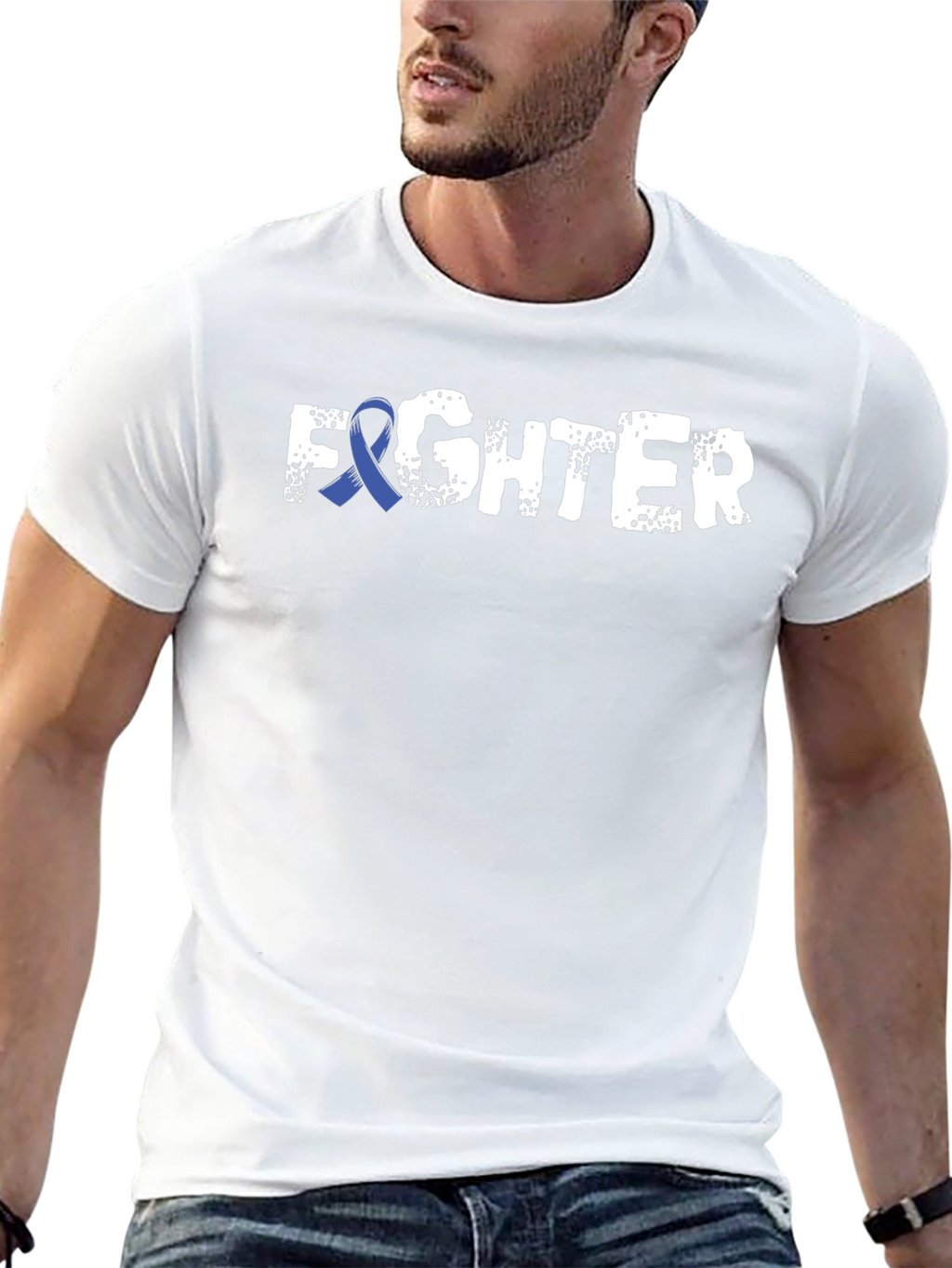 Fighter T-Shirt - Colon Cancer Awareness