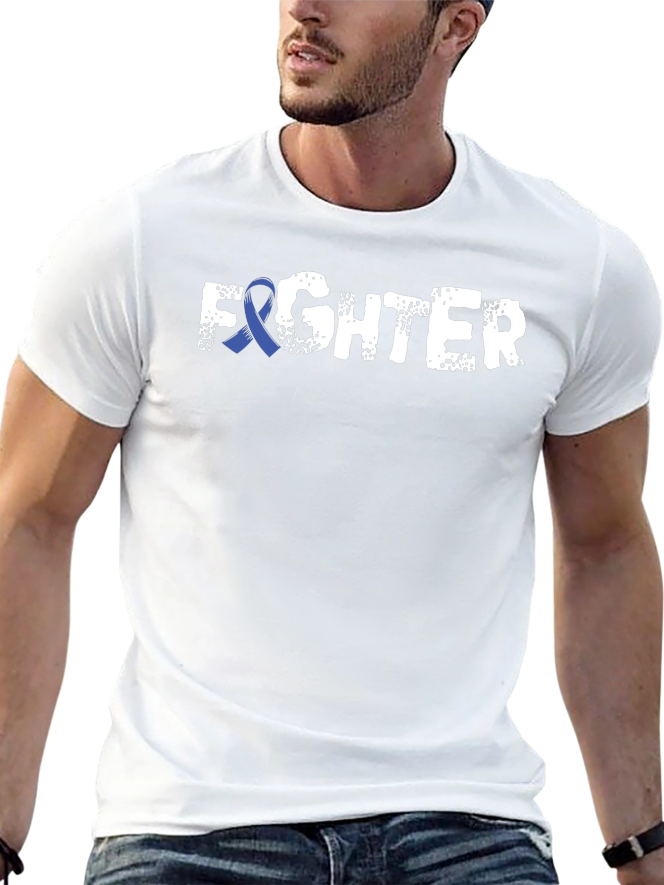 Fighter T-Shirt - Colon Cancer Awareness