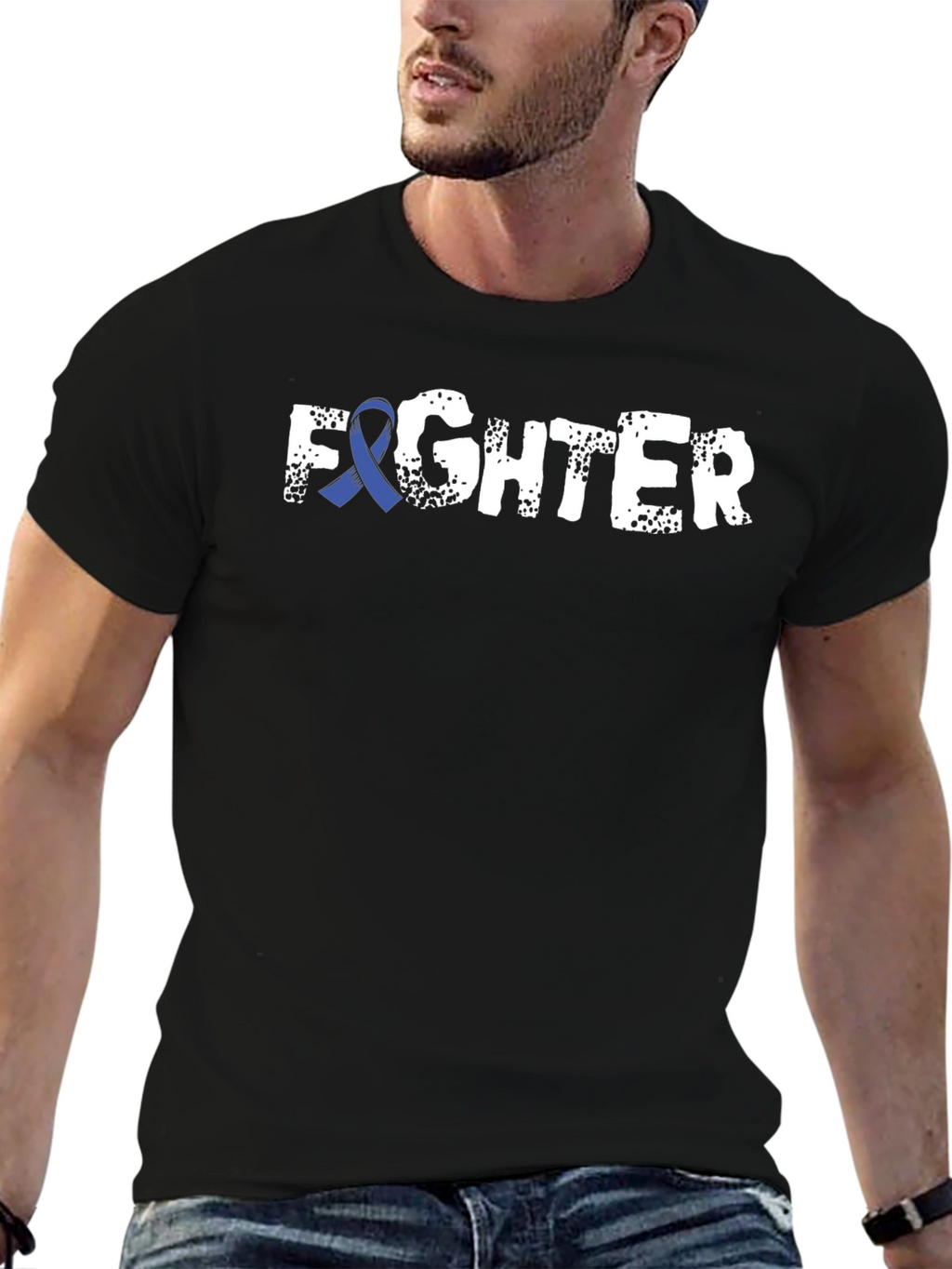 Fighter T-Shirt - Colon Cancer Awareness
