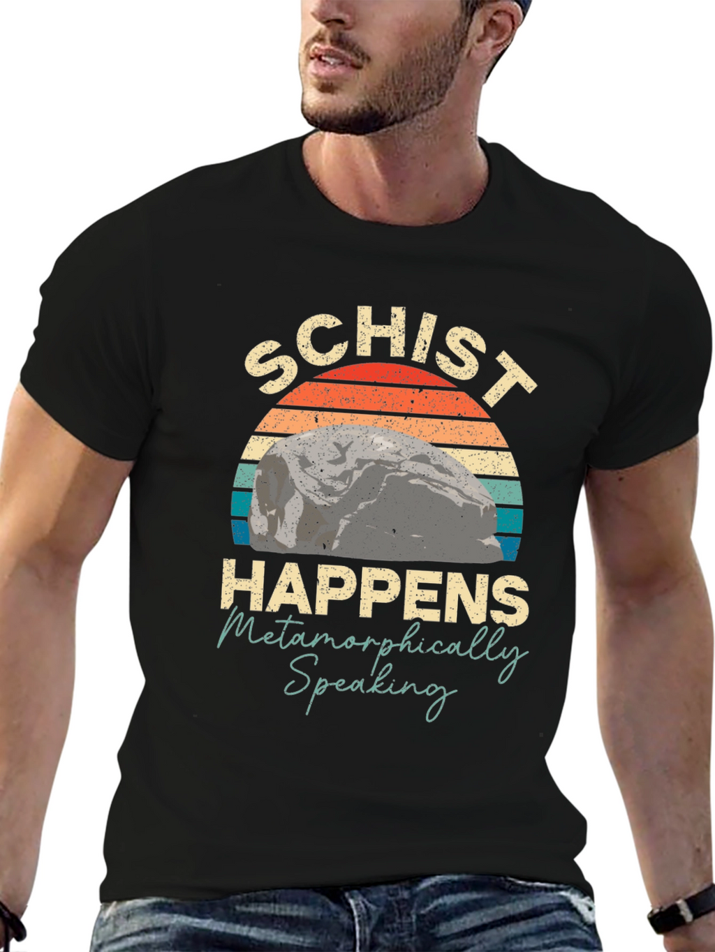 Schist Happens Metamorphically Speaking T-Shirt