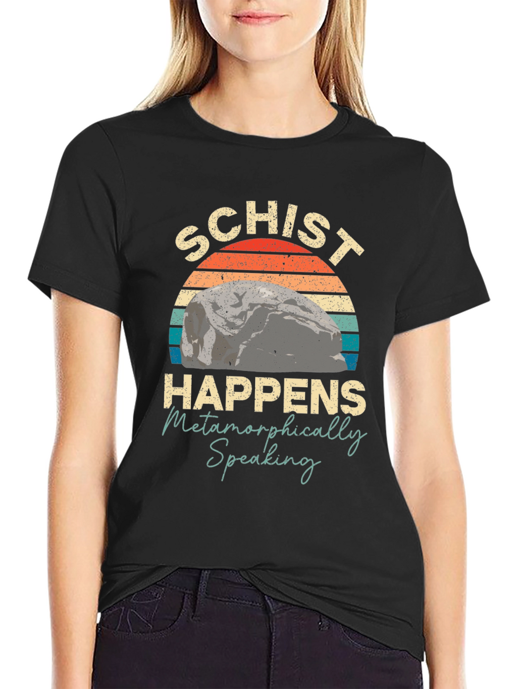 Schist Happens Metamorphically Speaking T-Shirt