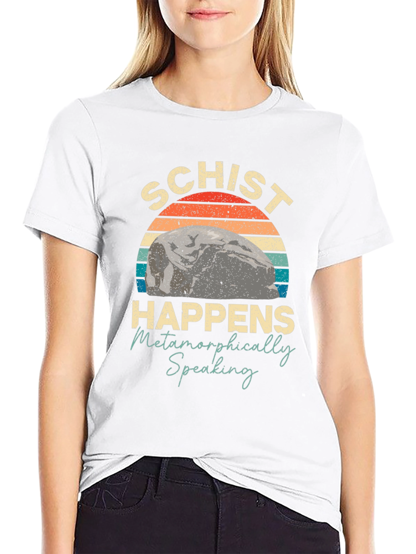 Schist Happens Metamorphically Speaking T-Shirt