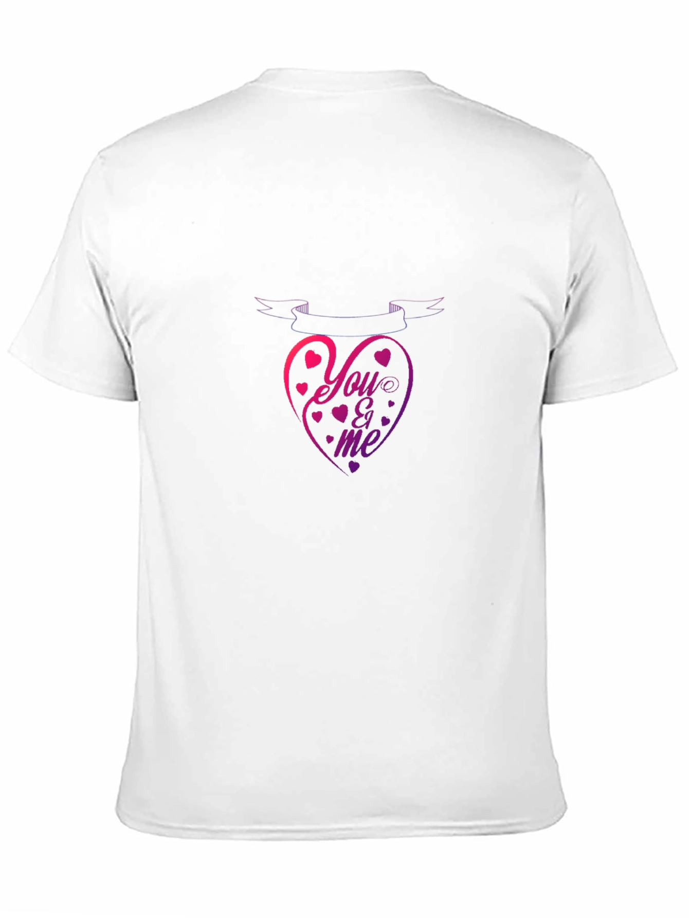 You & Me Heart Graphic T-Shirt