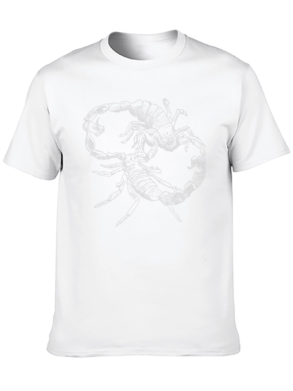 Scorpion Graphic Tee - Black Cotton