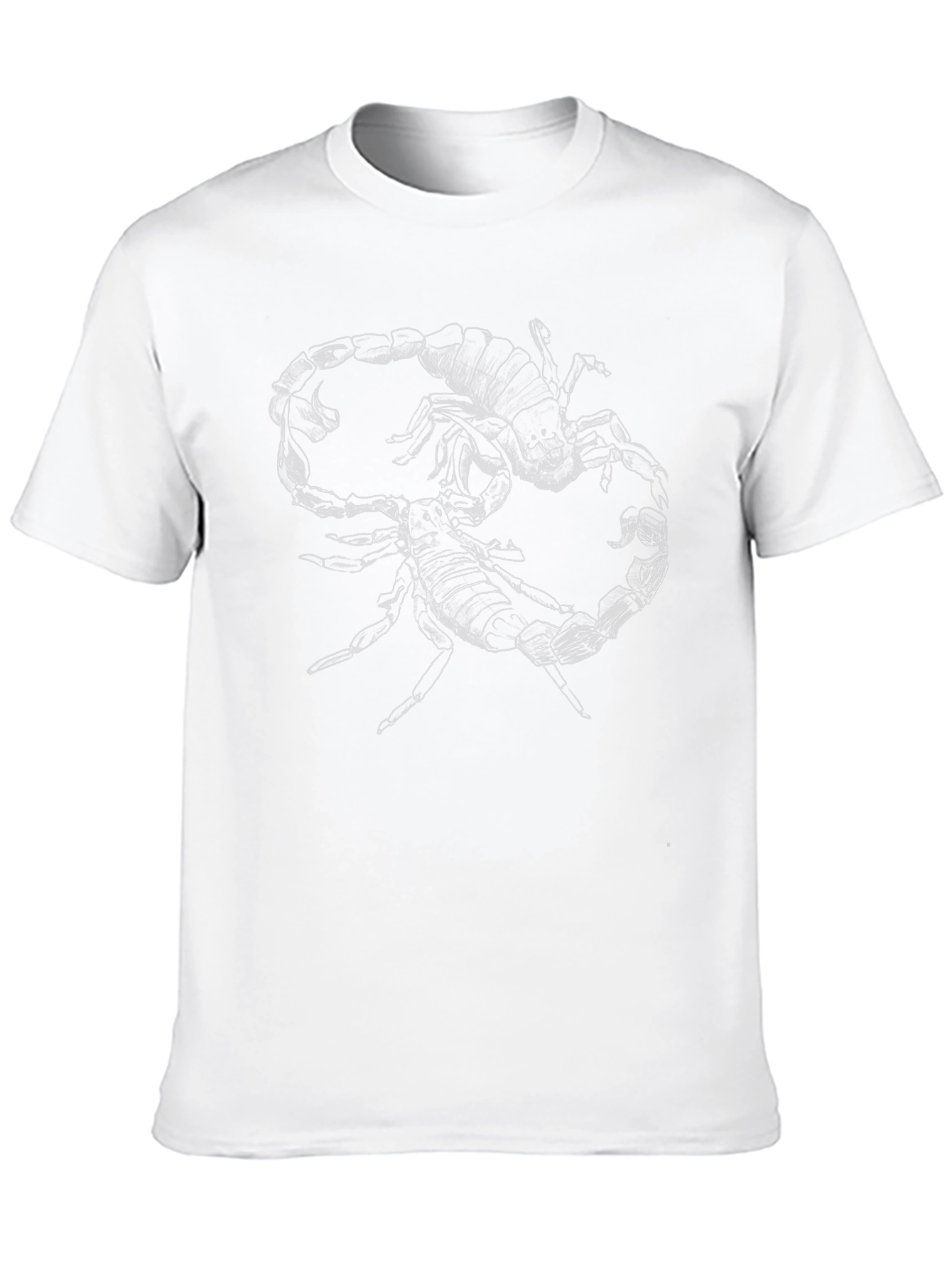 Scorpion Graphic Tee - Black Cotton