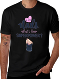 Nails Superpower T-Shirt - Unique Design