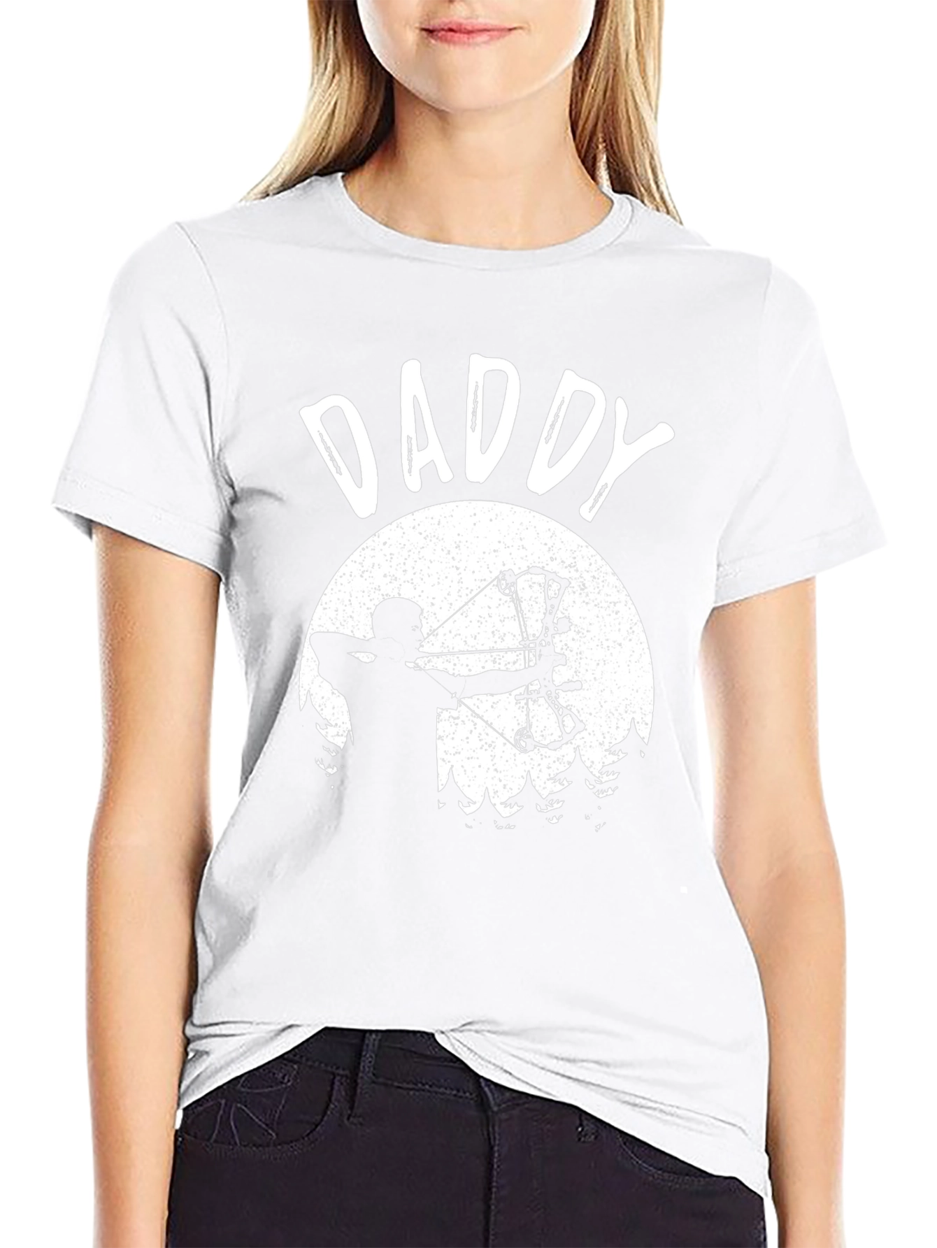 Daddy Archery T-Shirt - Bow Hunting Dad Tee