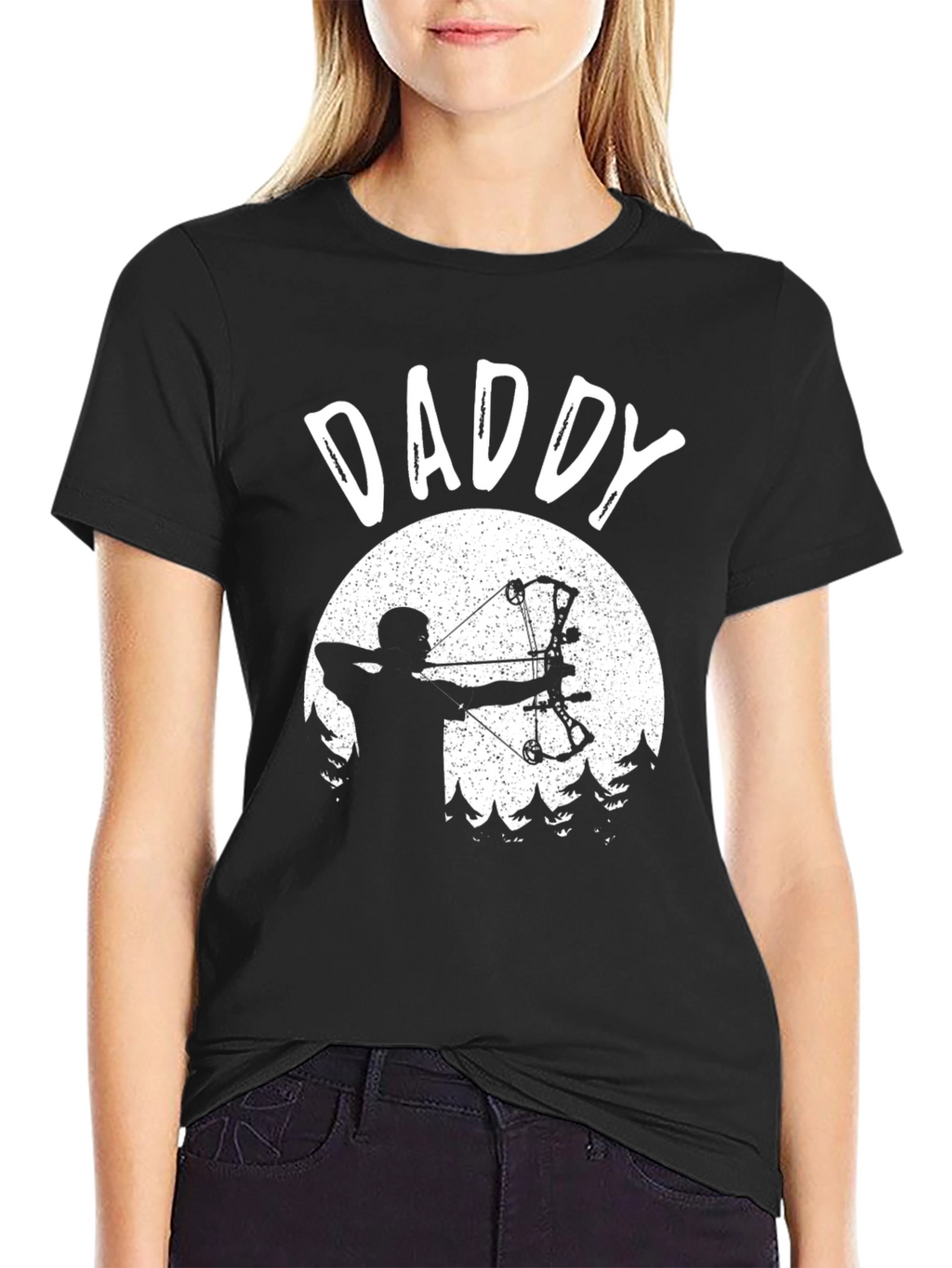Daddy Archery T-Shirt - Bow Hunting Dad Tee