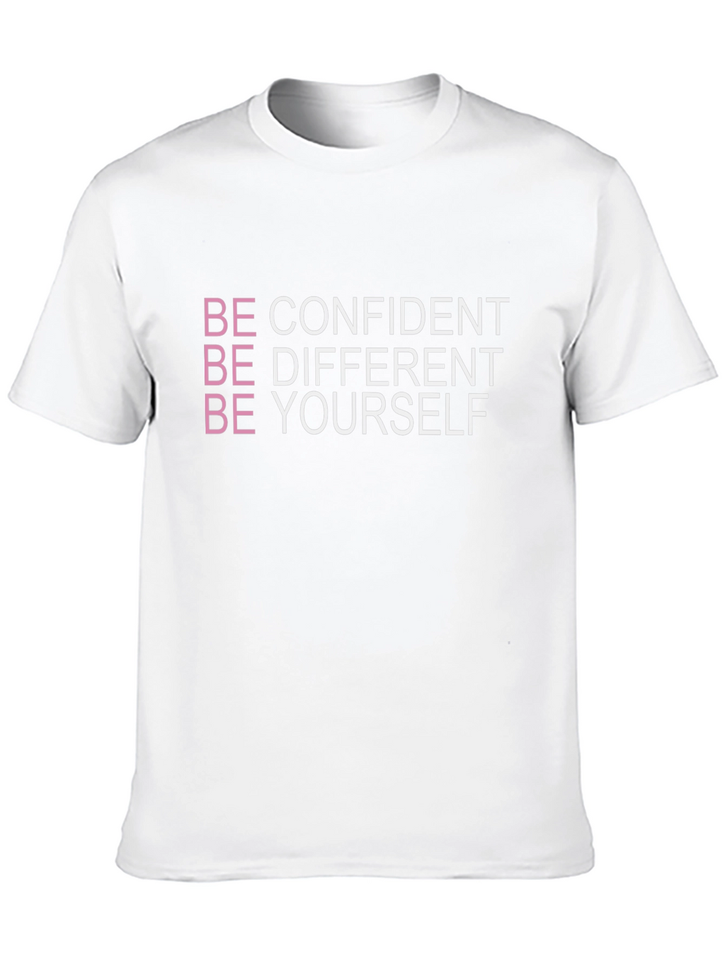 Be Confident Black T-Shirt