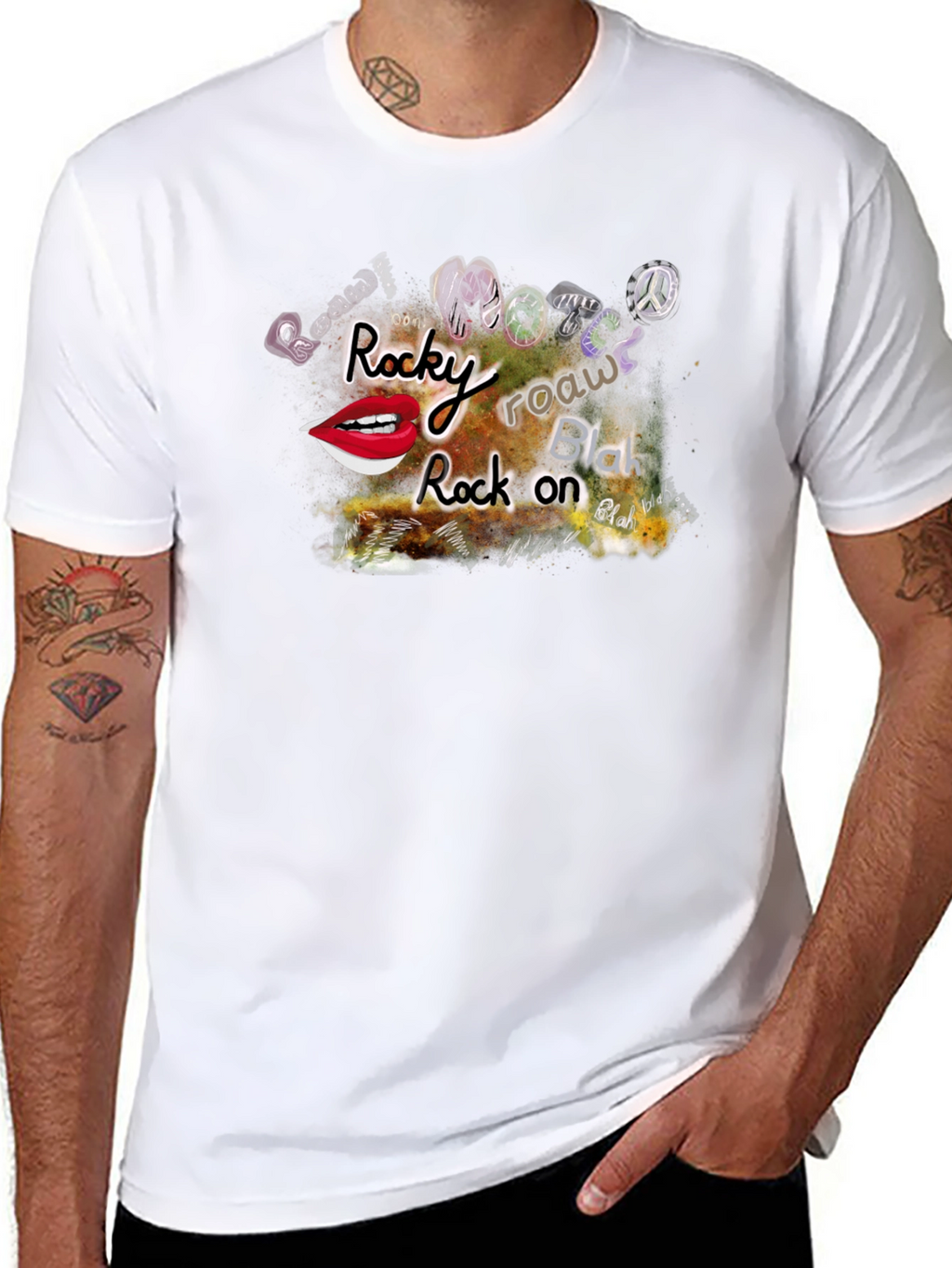Rocky Road Rock On Tee - Funky Graphic T-Shirt