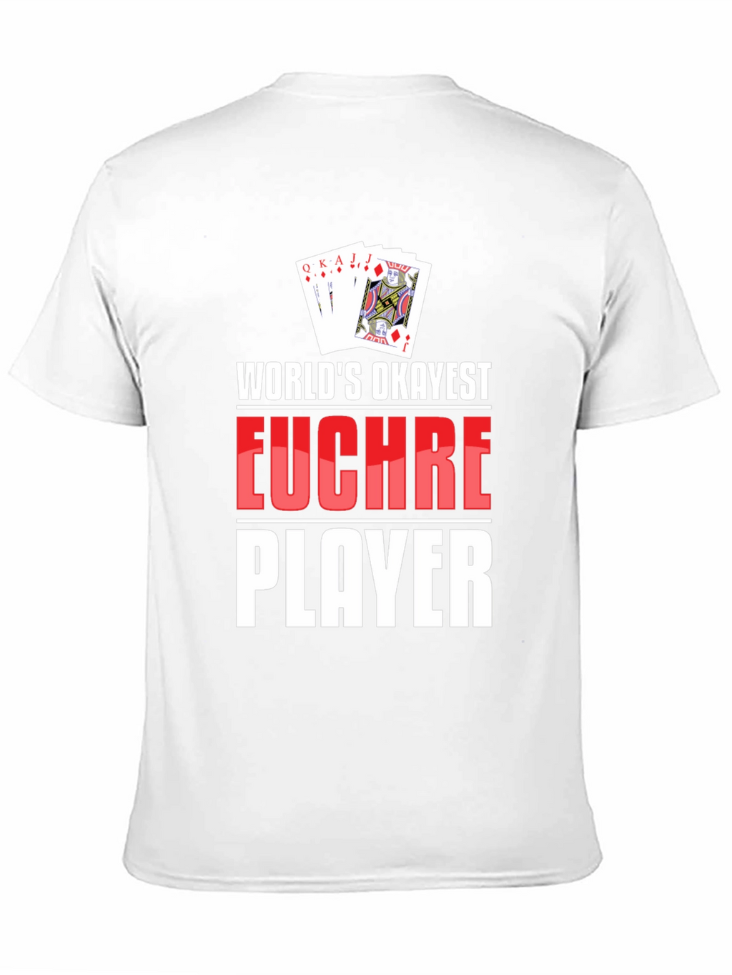 Funny Euchre Player Graphic T-Shirt