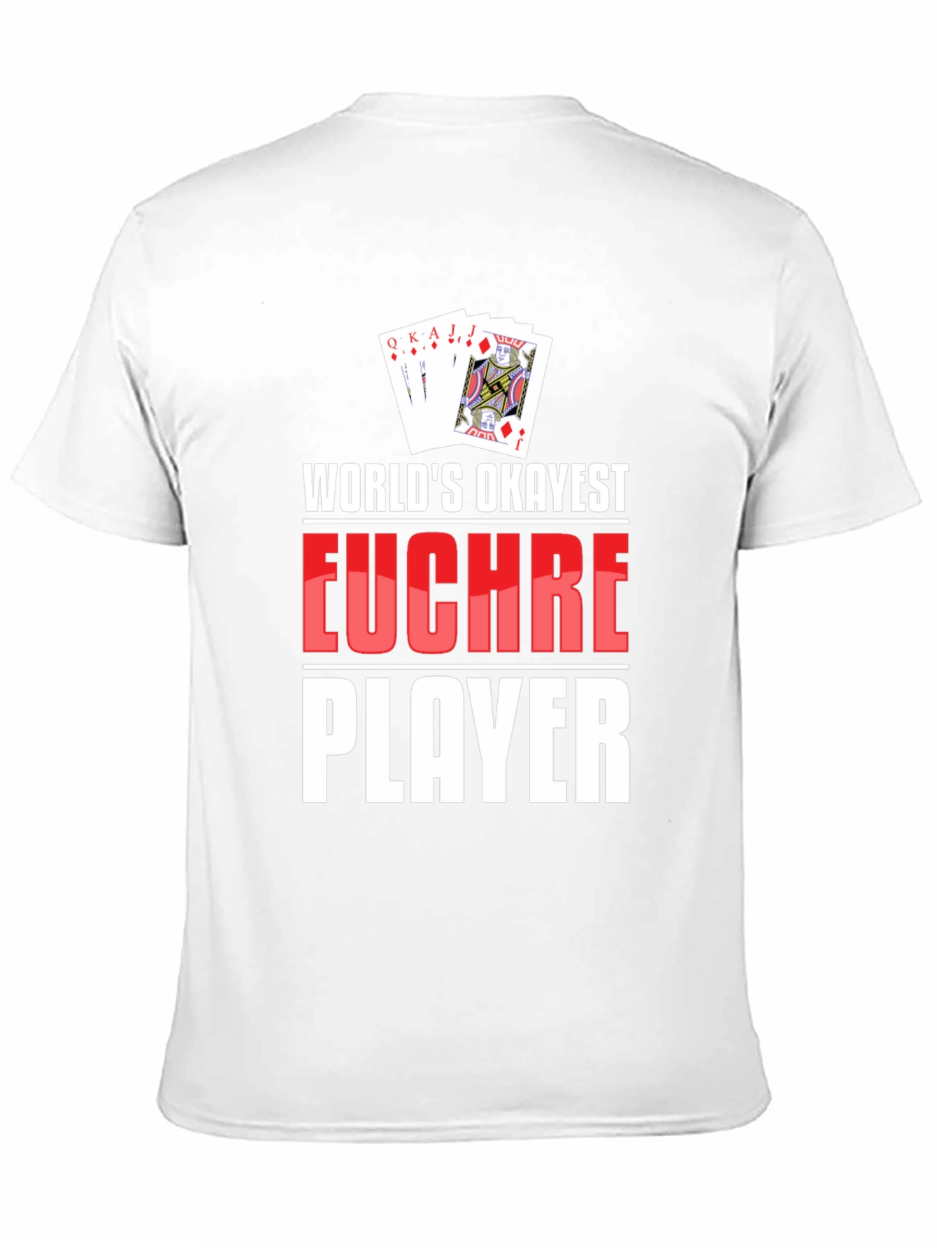 Funny Euchre Player Graphic T-Shirt