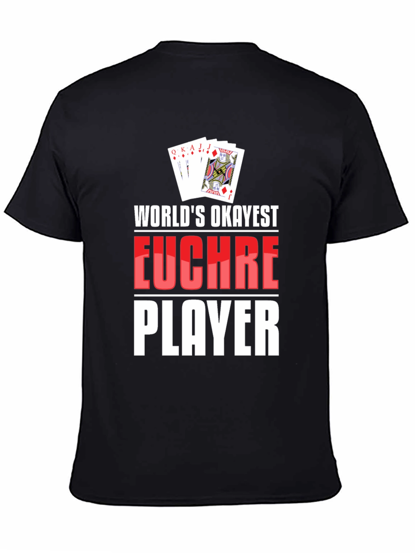 Funny Euchre Player Graphic T-Shirt