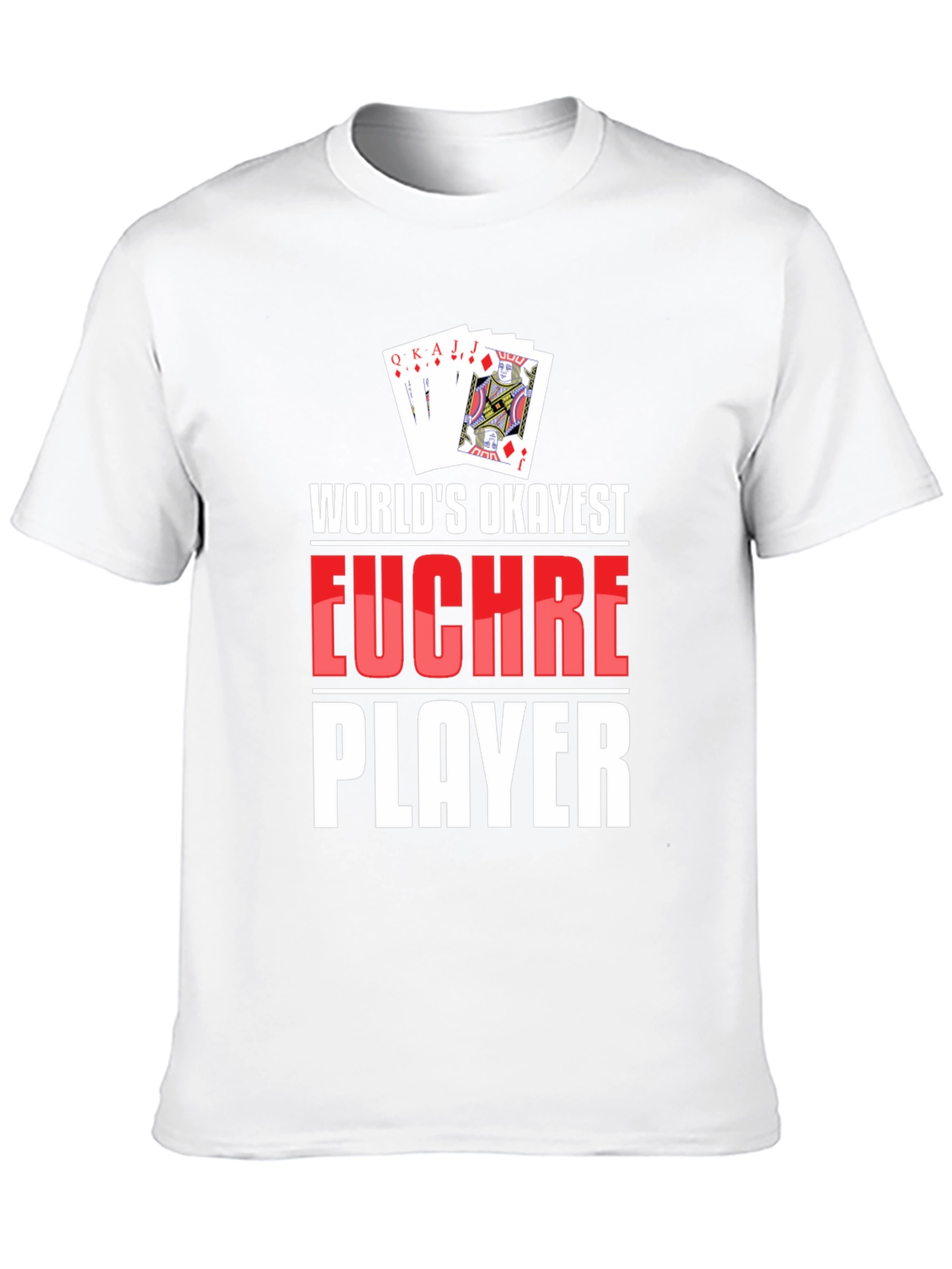 Funny Euchre Player Graphic T-Shirt