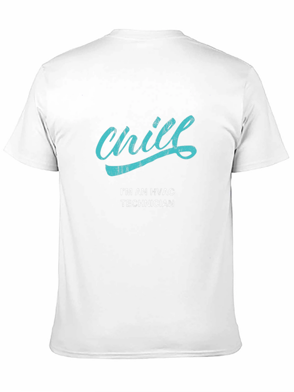 Chill HVAC Technician Black T-Shirt