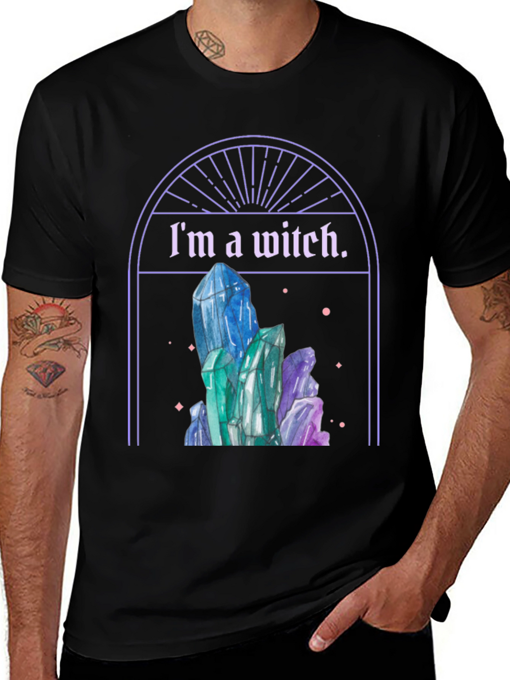 Im a Witch Crystal T-Shirt