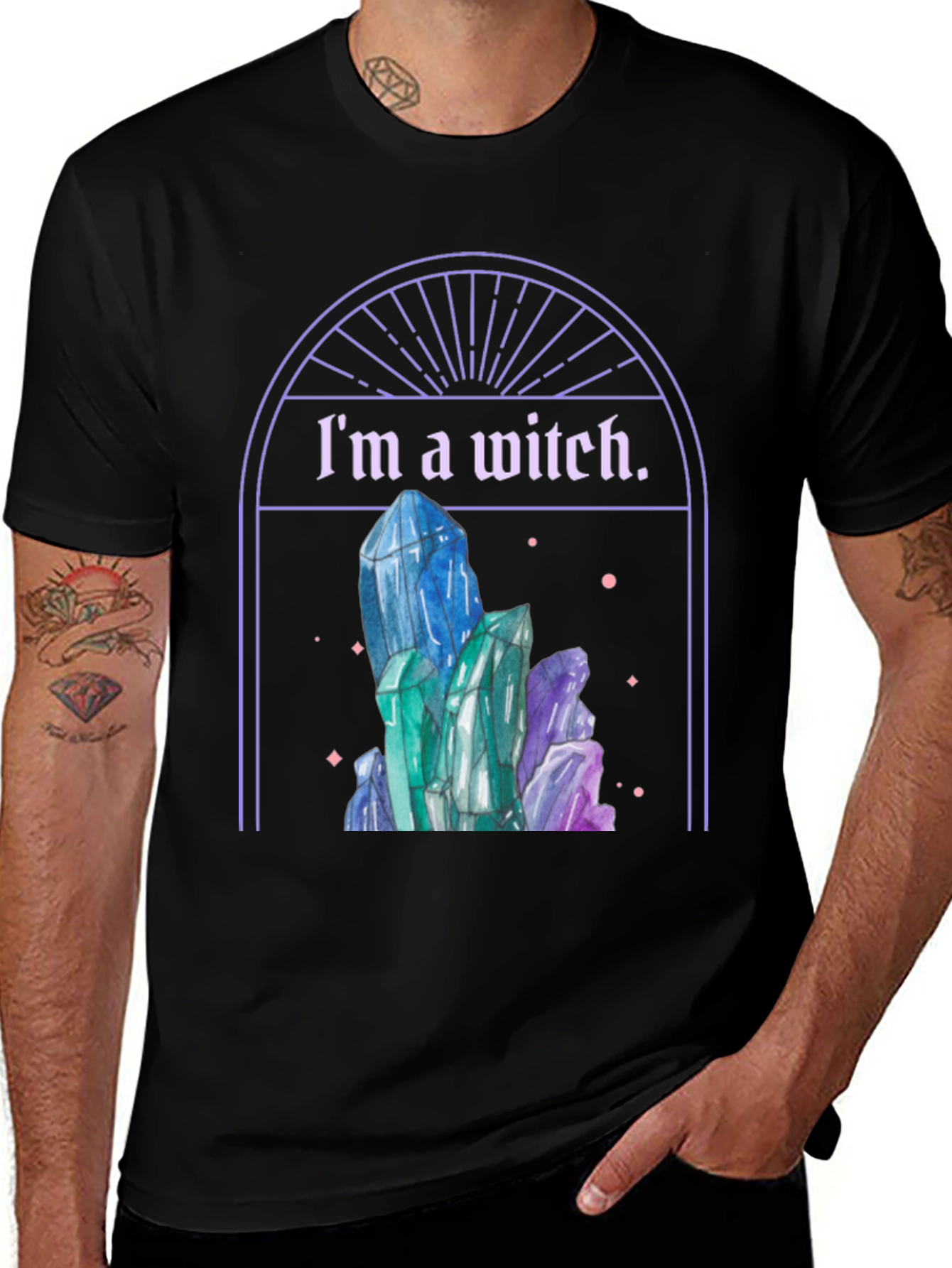 Im a Witch Crystal T-Shirt