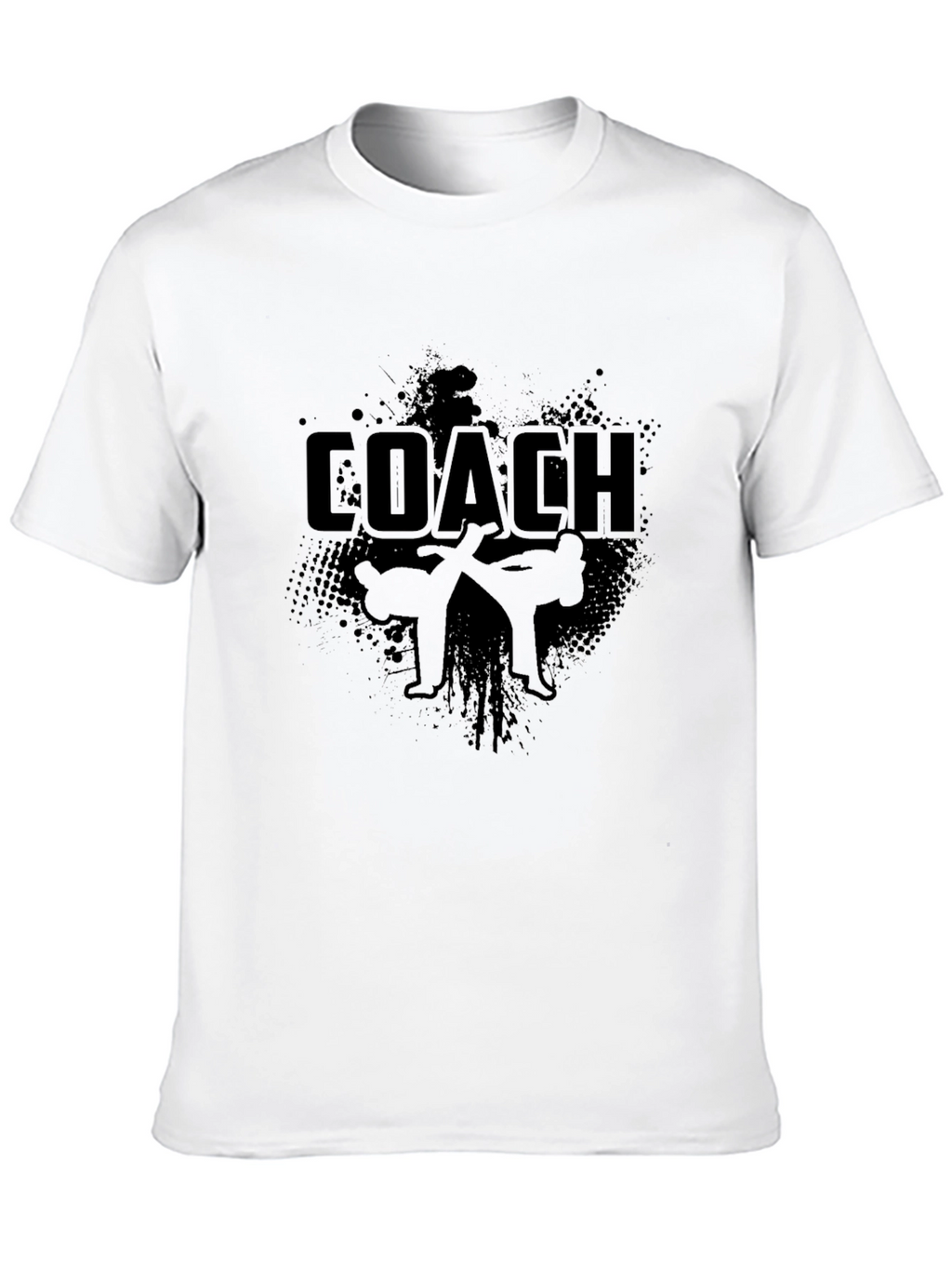 Coach Judo T-Shirt - Black Graphic Tee