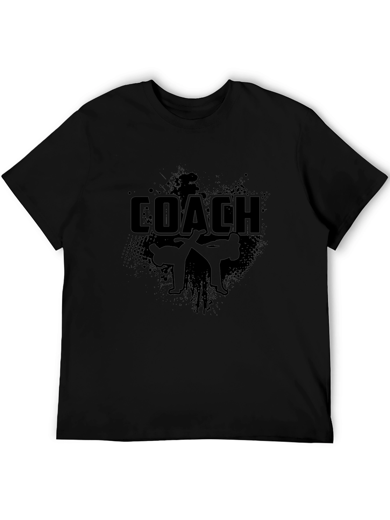 Coach Judo T-Shirt - Black Graphic Tee