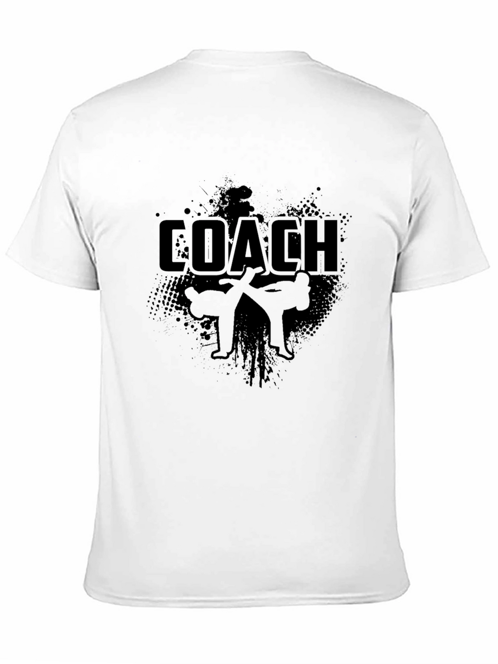 Coach Judo T-Shirt - Black Graphic Tee
