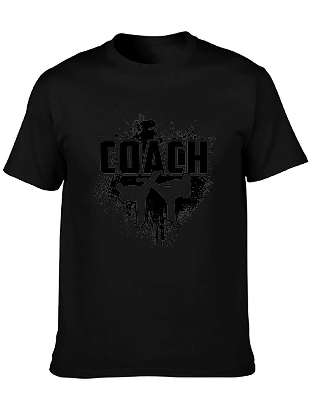 Coach Judo T-Shirt - Black Graphic Tee