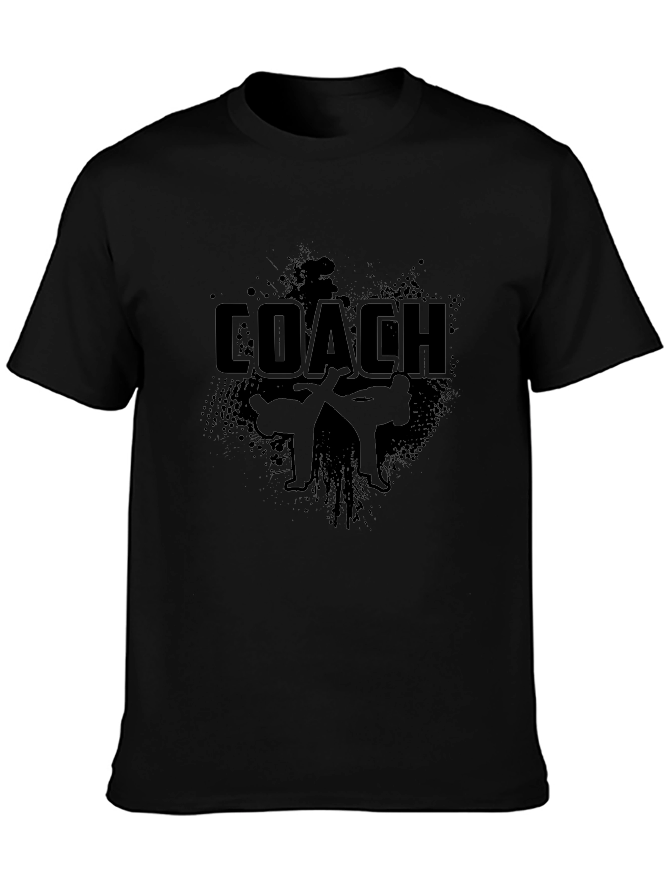 Coach Judo T-Shirt - Black Graphic Tee