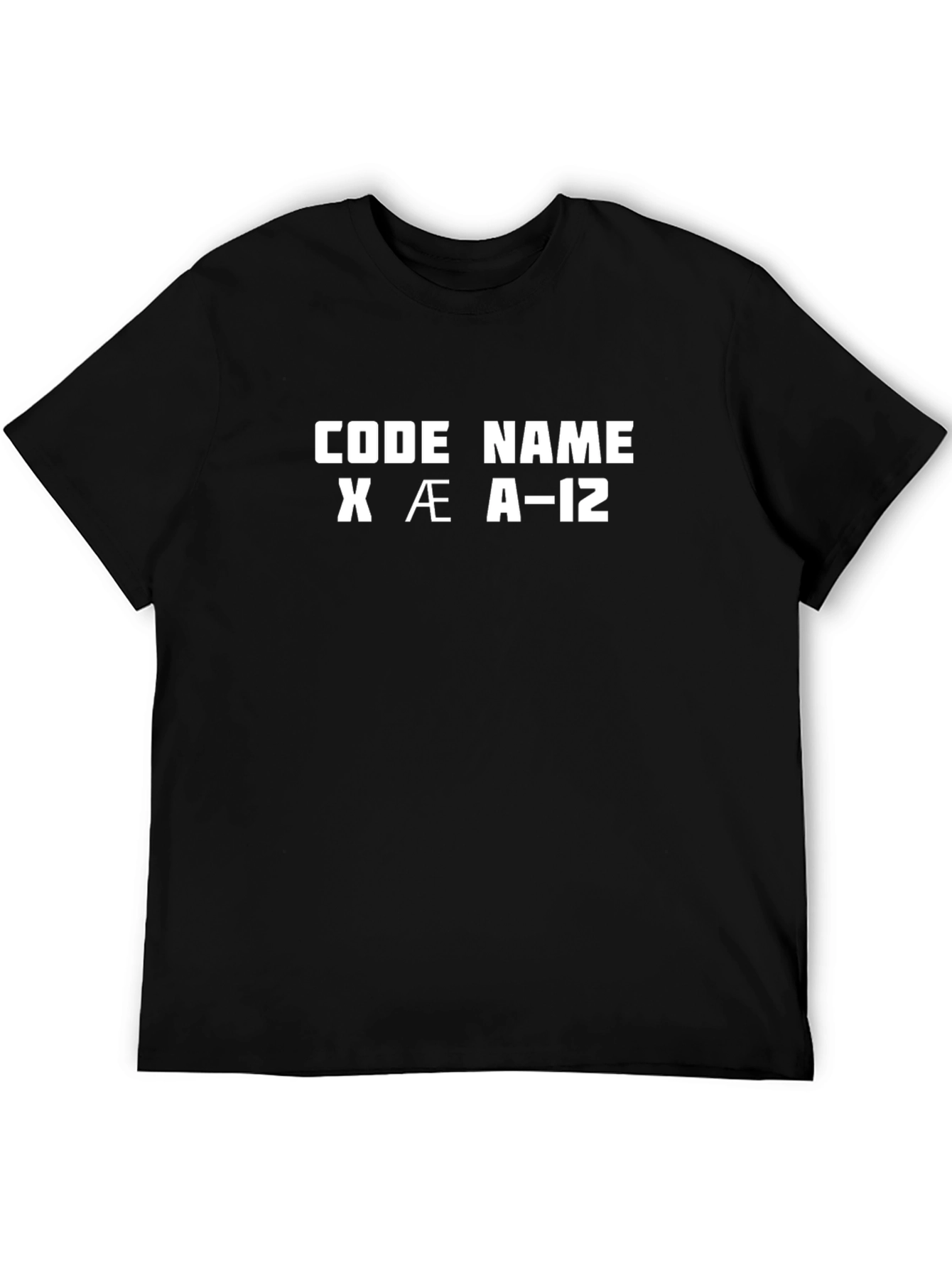 Code Name X Æ A-12 Black T-Shirt