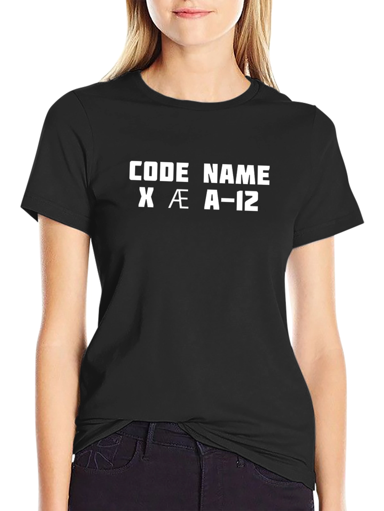 Code Name X Æ A-12 Black T-Shirt