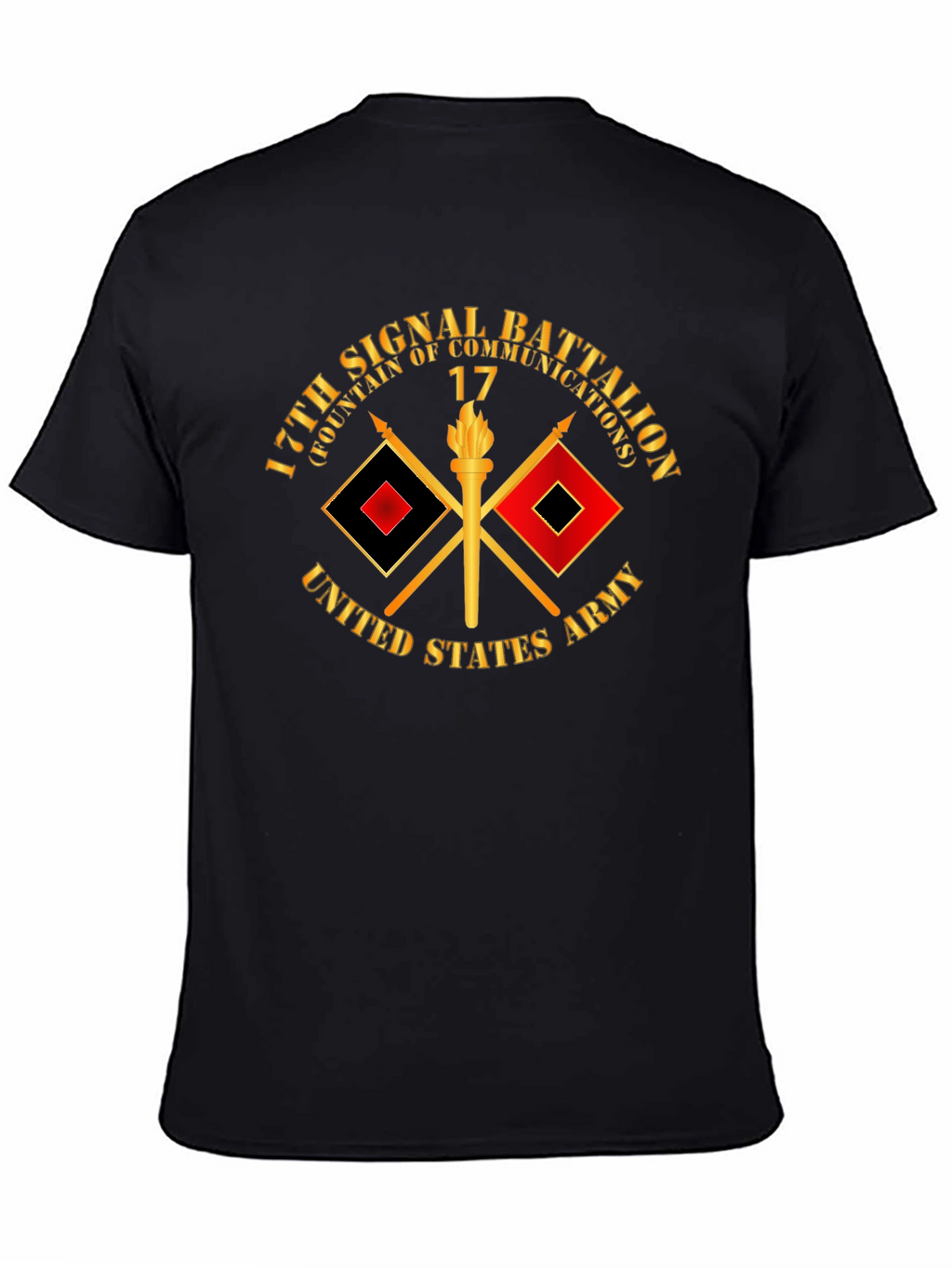 17th Signal Battalion T-Shirt - Military Pride