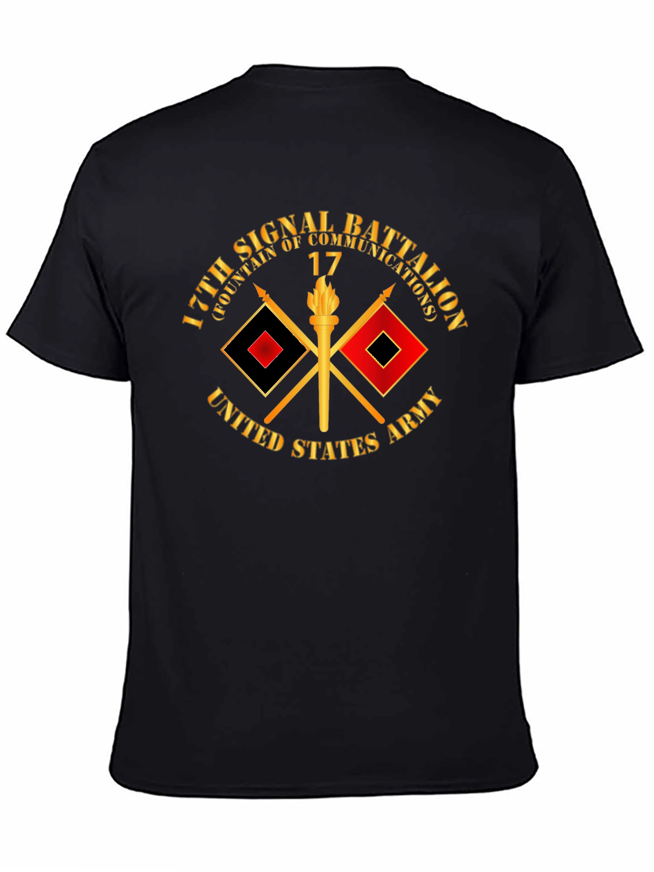 17th Signal Battalion T-Shirt - Military Pride