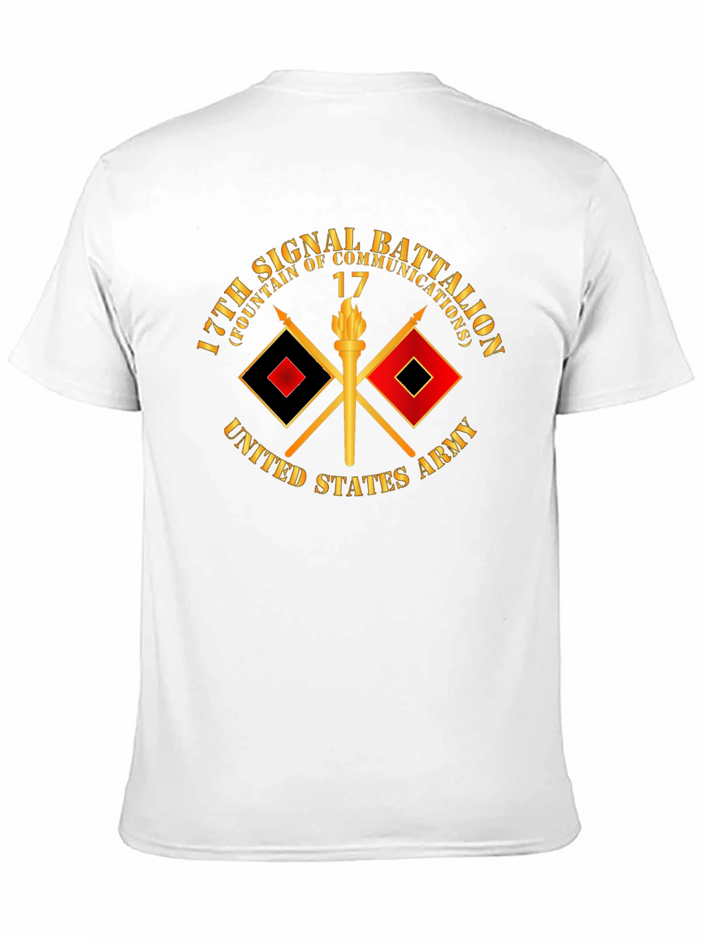 17th Signal Battalion T-Shirt - Military Pride