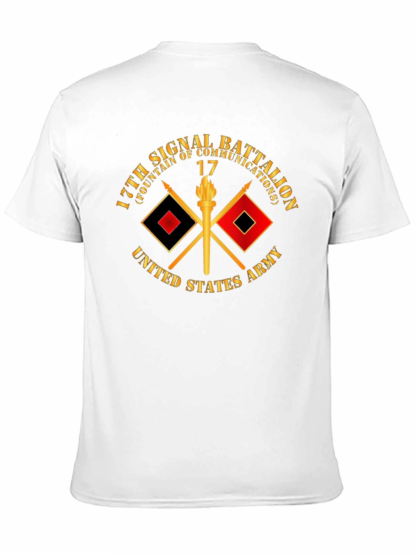 17th Signal Battalion T-Shirt - Military Pride