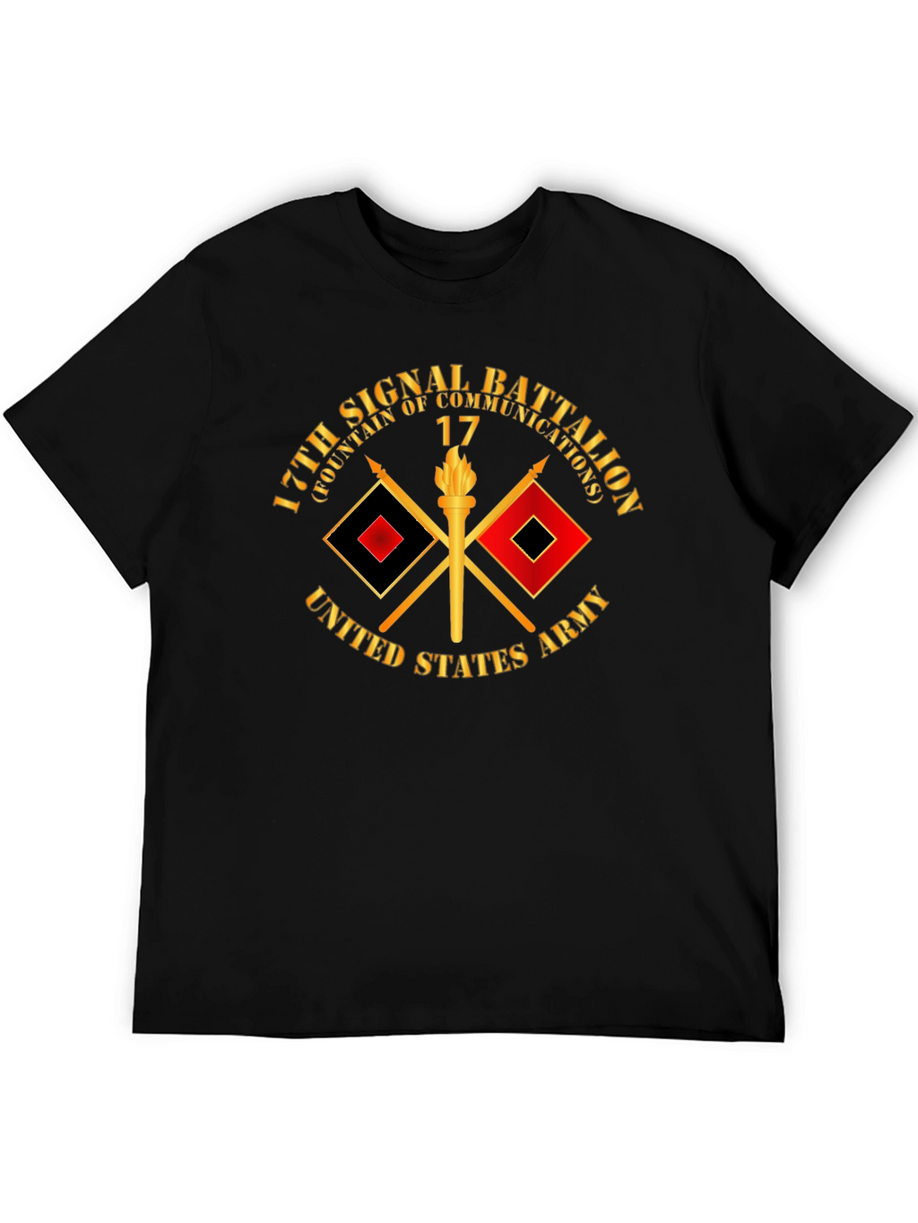 17th Signal Battalion T-Shirt - Military Pride