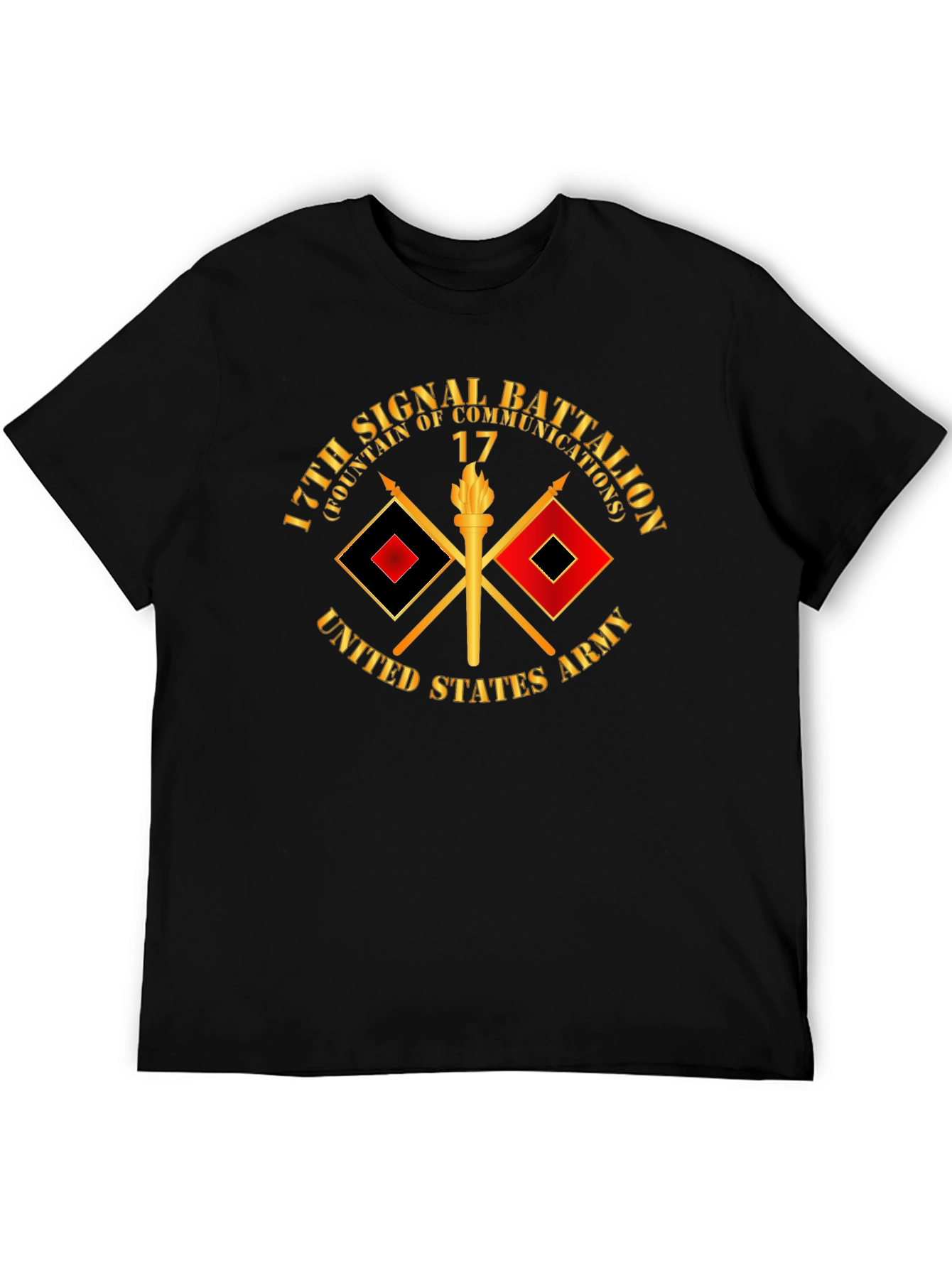 17th Signal Battalion T-Shirt - Military Pride