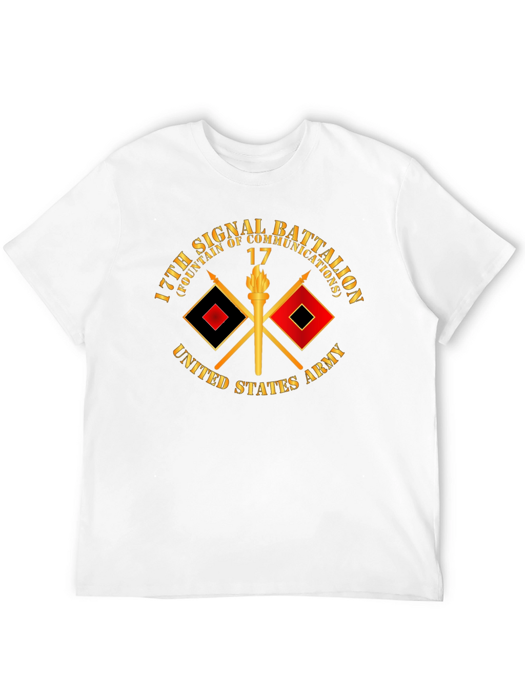 17th Signal Battalion T-Shirt - Military Pride